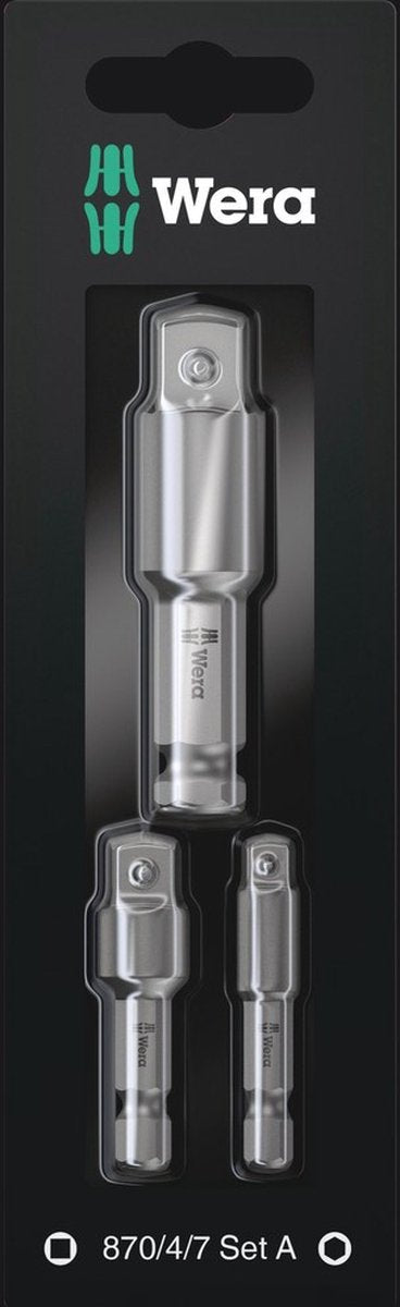 Wera 870 4 7 set a sb, 3 pièces - 1 pièce(s) - 05073200001