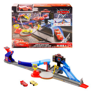 Disney Pixar Cars Mattel Cars Toy Race Track Piston Cup Stunting Speedway Set.