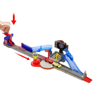 Disney Pixar Cars Mattel Cars Toy Race Track Piston Cup Stunting Speedway Set.