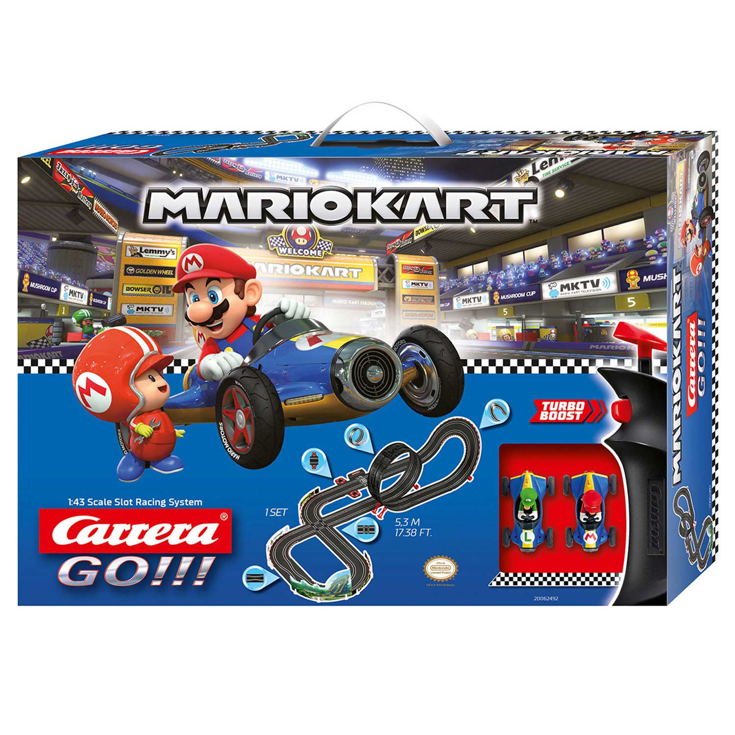 Carrera Go !!! Racebaan - Mario Kart 8