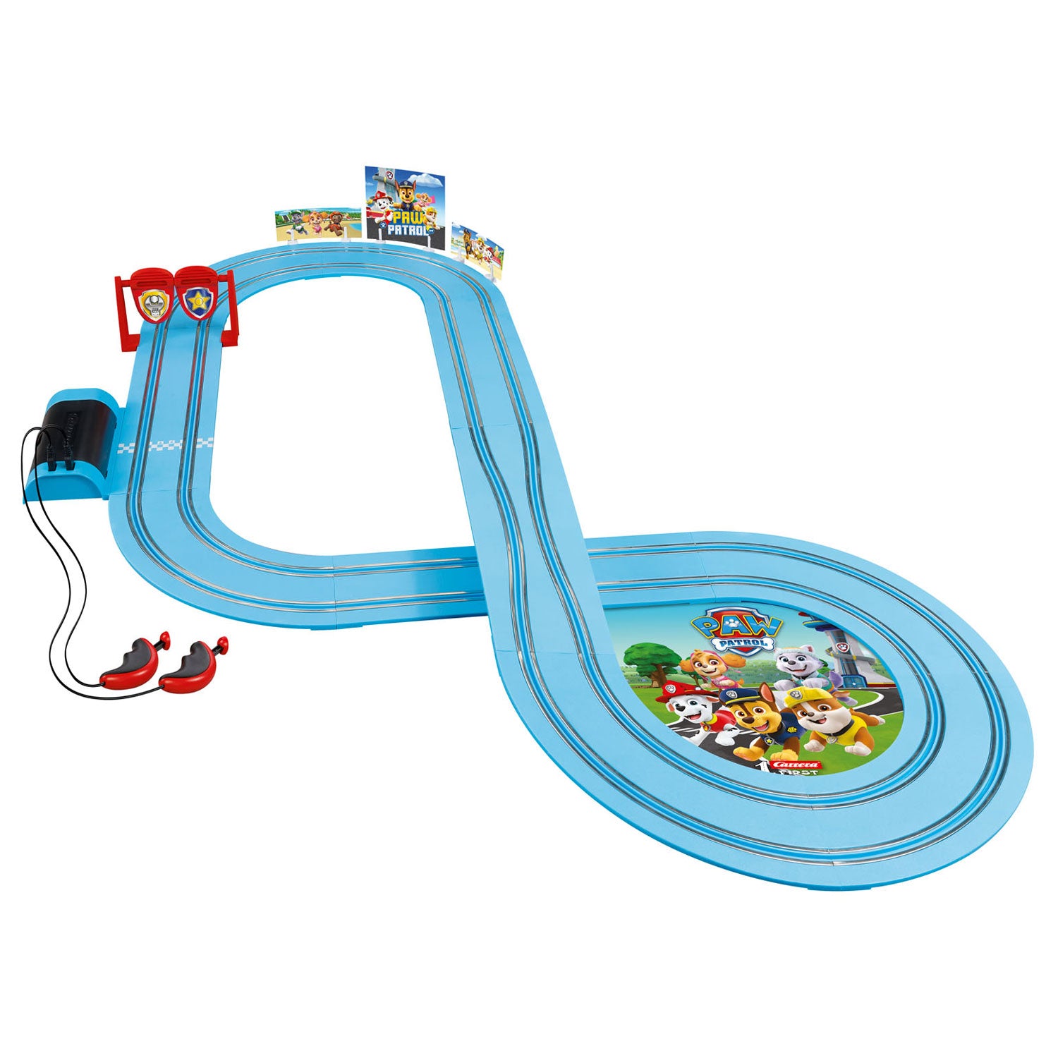 Carrera First Racebaan - Paw Patrol 'sur le double'
