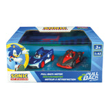 Tirez en arrière l'équipe Auto Sonic Racing - Sonic Vs. Shadow Twinpack - afbeelding 1