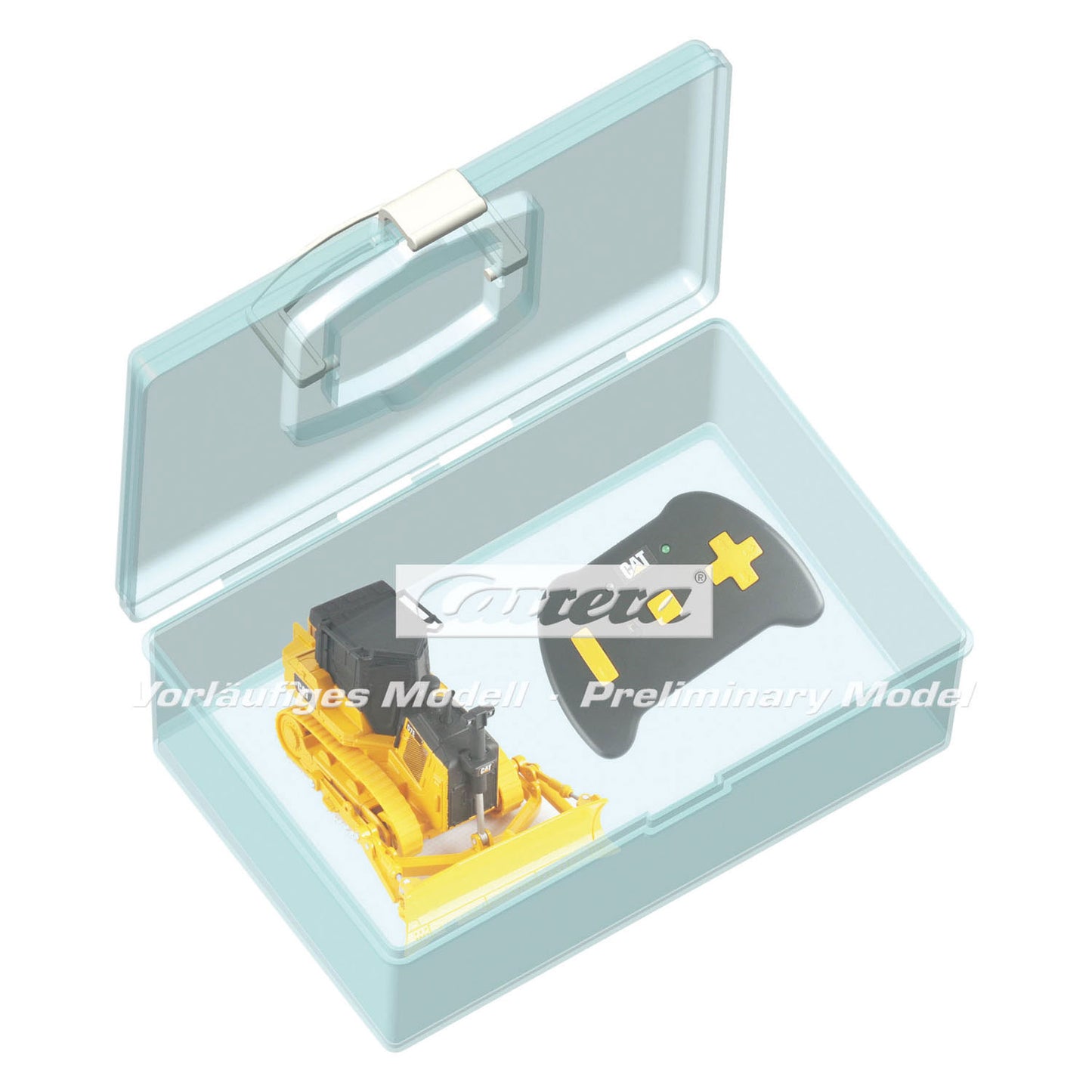 Carrera RC Stereable Auto Cat Mini RC D7E Tracteur Track-Type