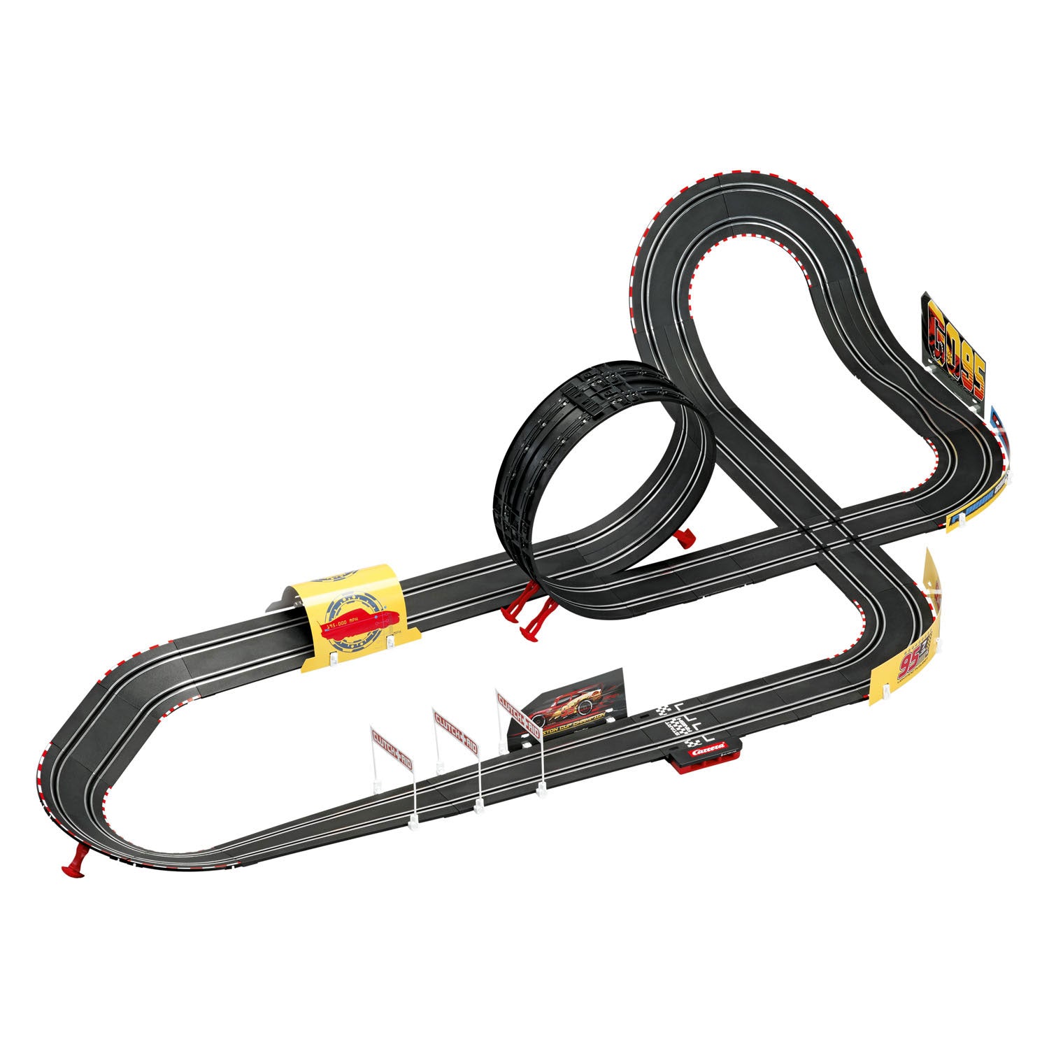 Carrera Go !!! Racebaan - Disney Cars Glow Racers