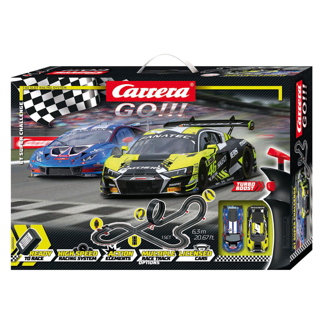 Carrera Go !!! Piste de course GT Super Challenge