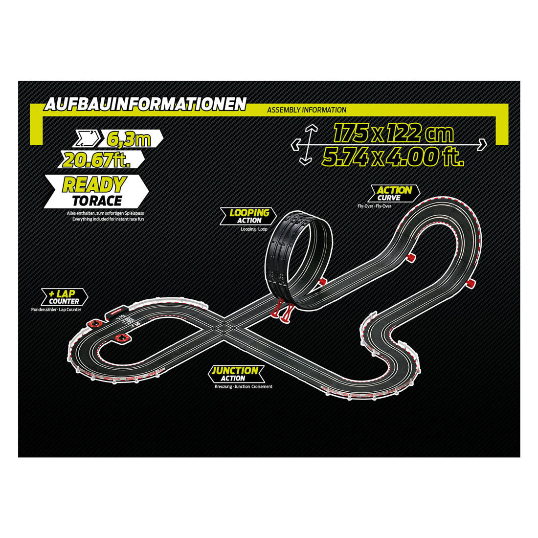 Carrera Go !!! Piste de course GT Super Challenge
