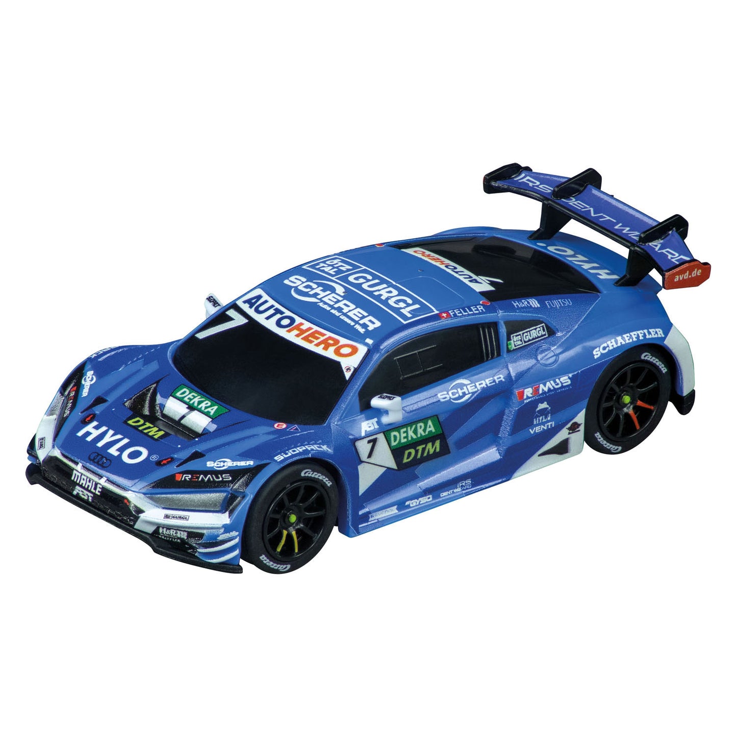 Carrera Go !!! Racing Car - Audi R8 DTM Ricardo Feller, n ° 7
