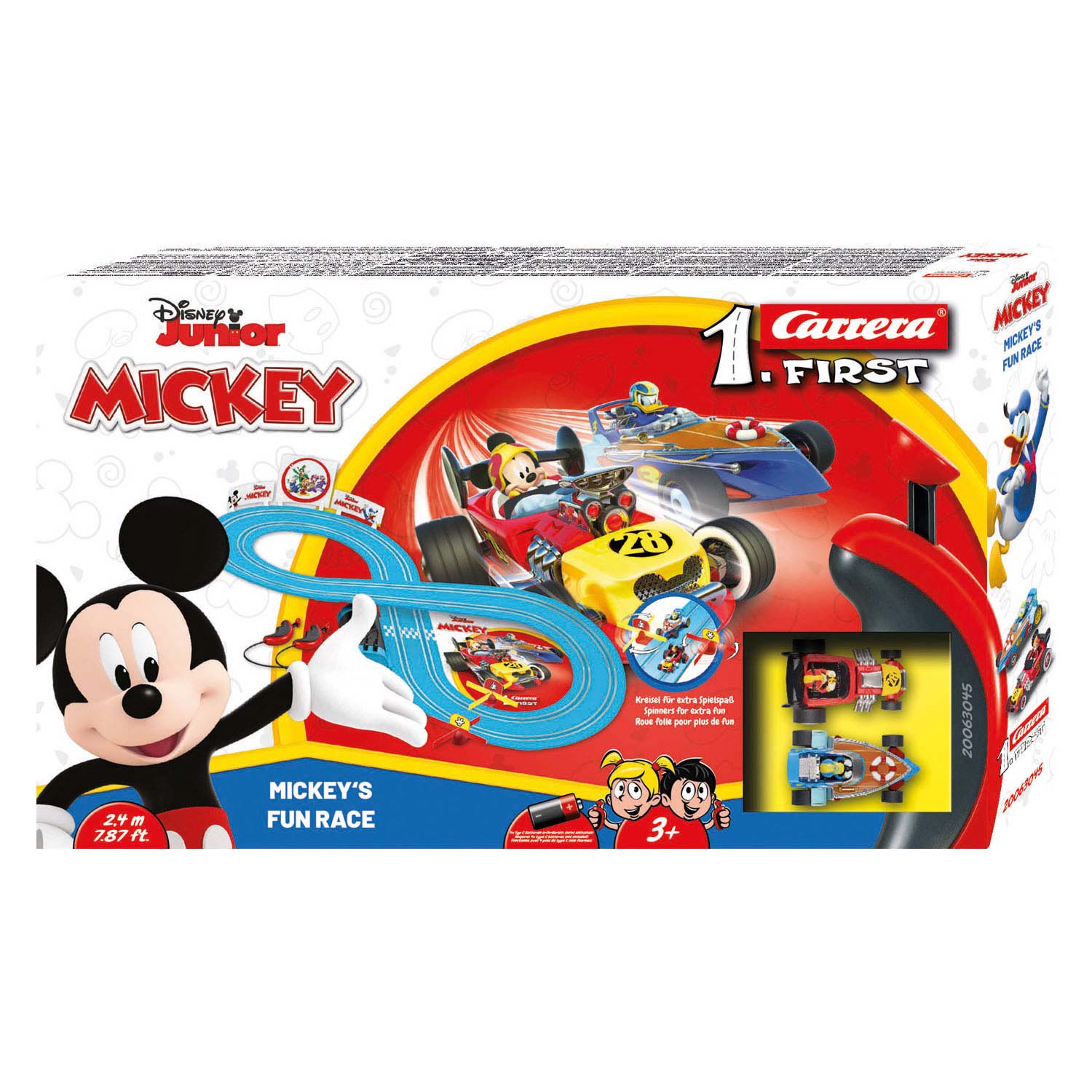 Carrera First Racebaan - Mickey's Fun Race