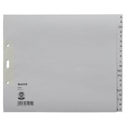 Onglets gris Leitz a à z 20 onglets a4