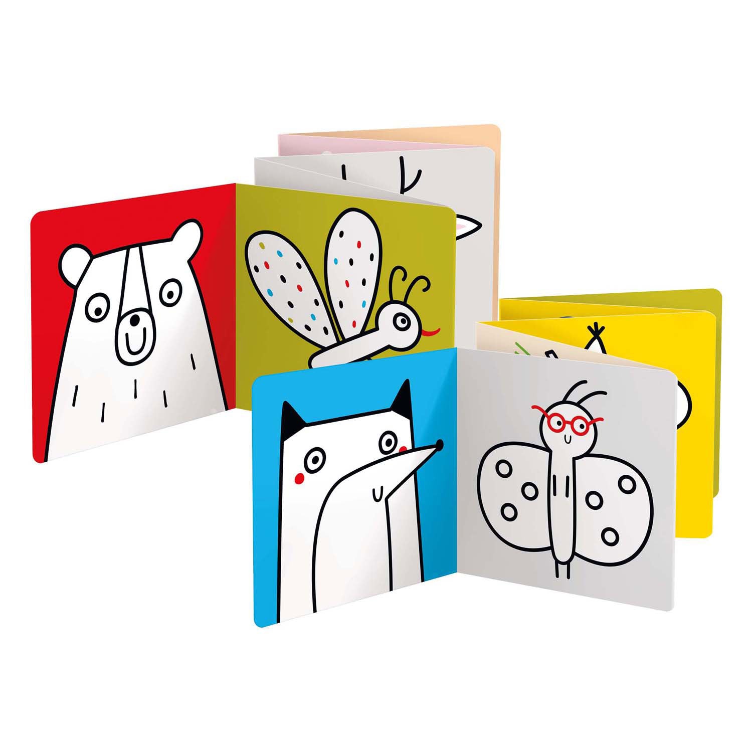 Panda banane - livre de coloriage prêt à dessiner la forêt