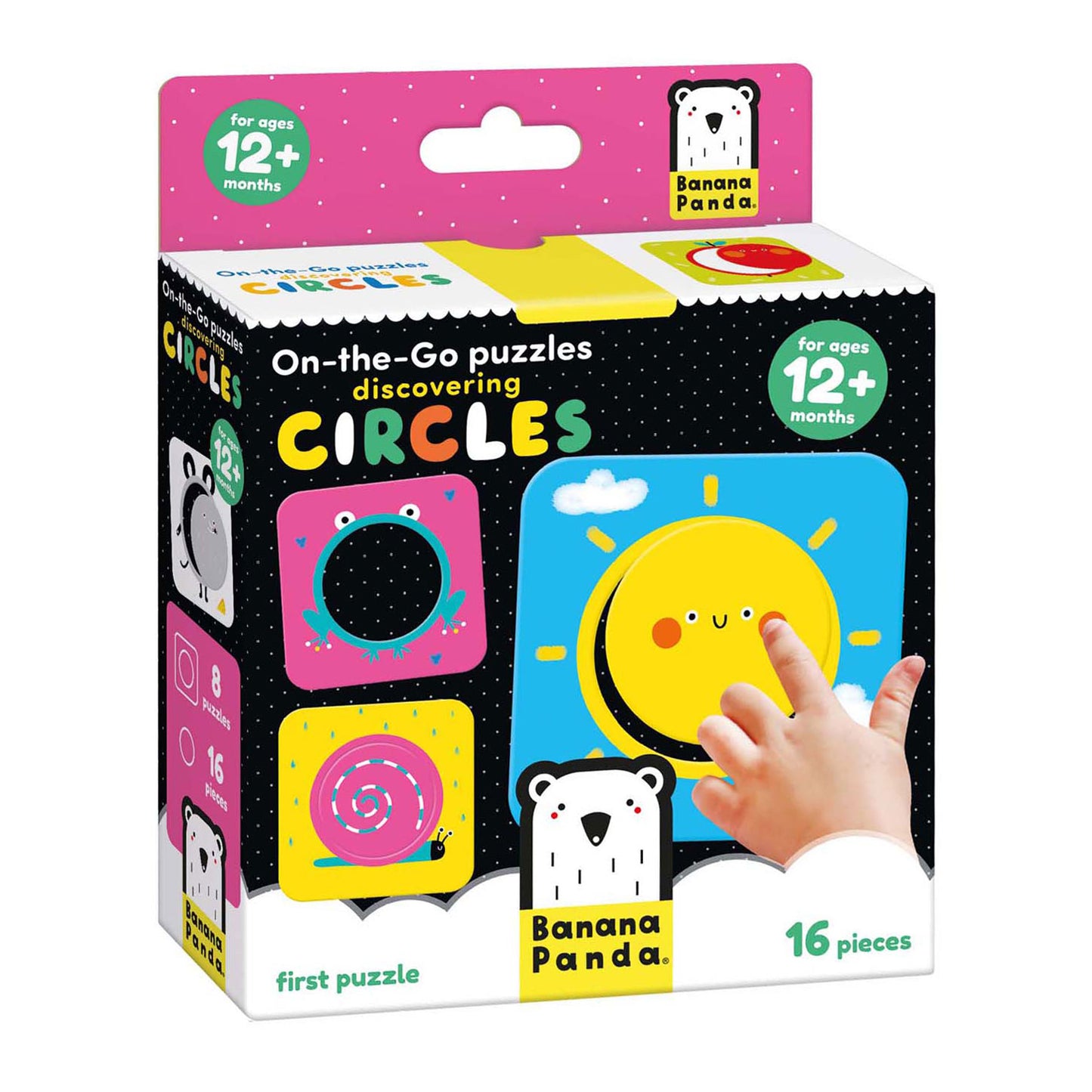 Banana Panda - On -The -Go Puzzle Discover Cirkels - 16e.