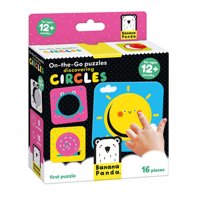 Banana Panda - On -The -Go Puzzle Discover Cirkels - 16e.