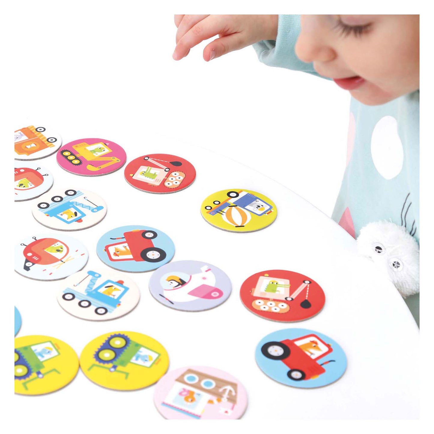 Banana Panda - ON -THE -GO Memory Game Vehicles - 30dlg.