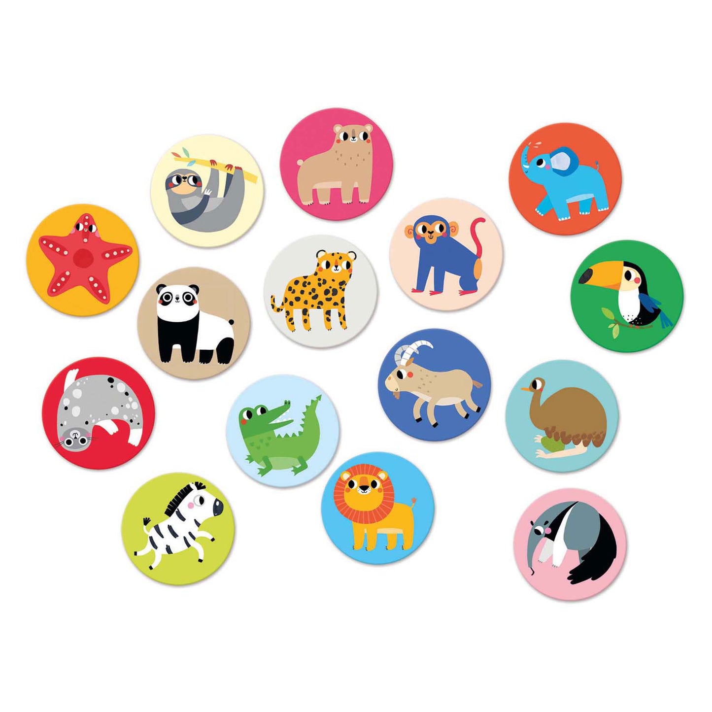 Banana Panda - On -The-GOD MEMORY GAME WILD ANIMANS - 30DLG.