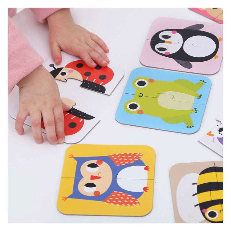 Banana Panda - sur -The -Go Puzzle Half Animals - 16e.