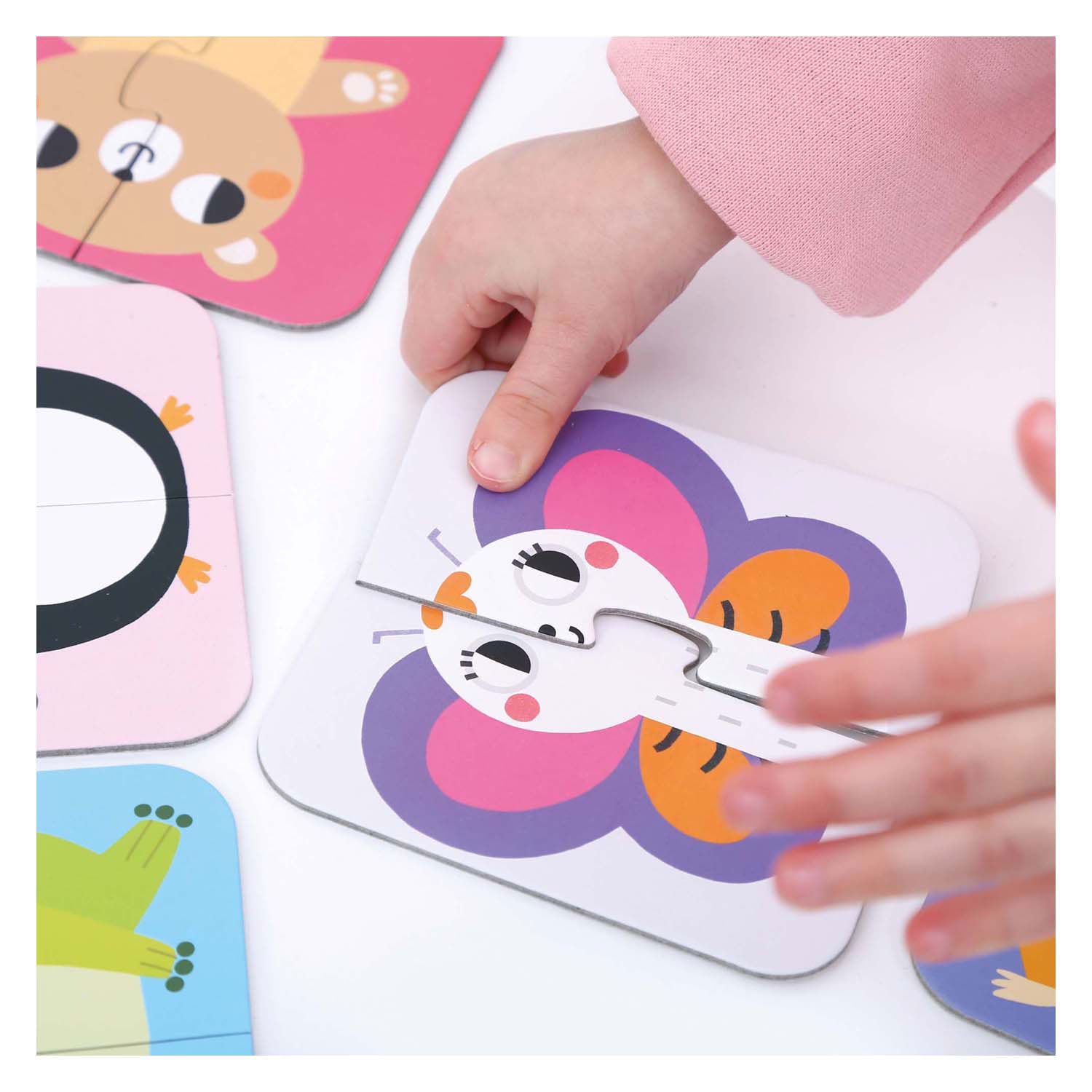 Banana Panda - sur -The -Go Puzzle Half Animals - 16e.