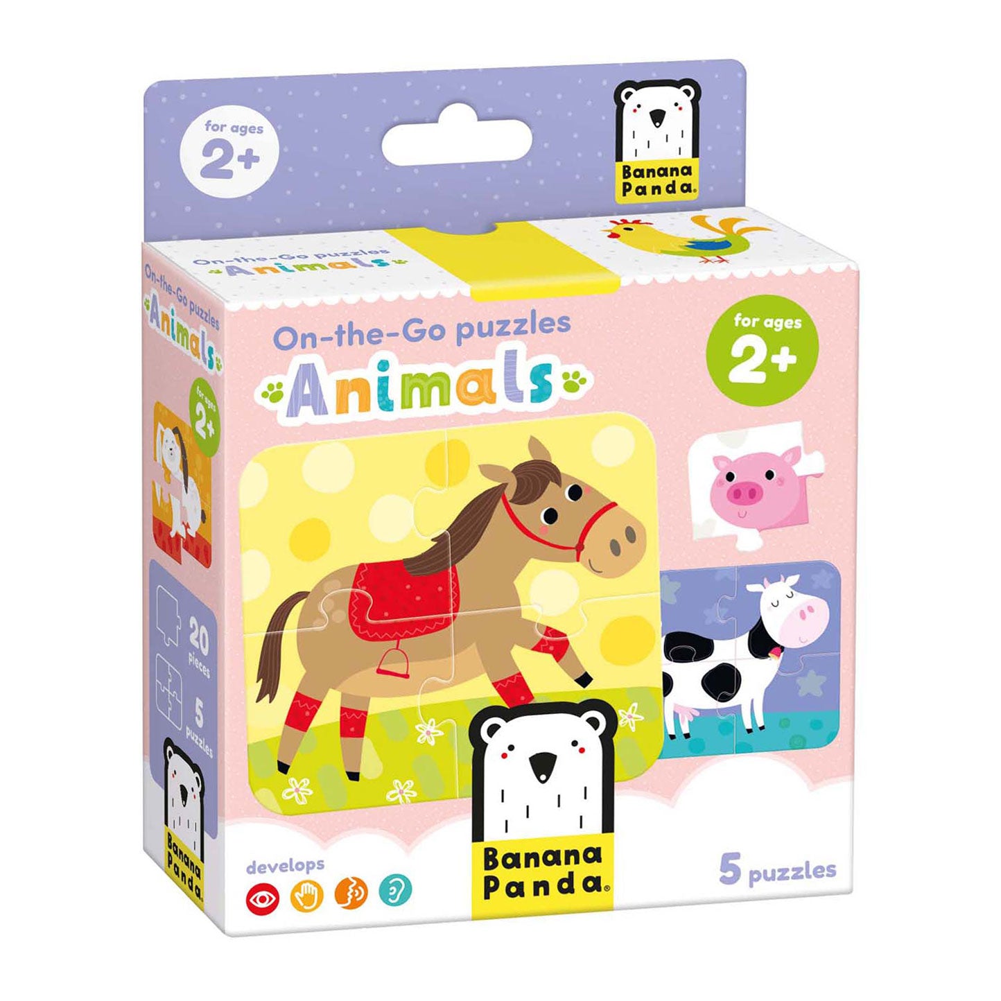 Banana Panda - On -The -Go Puzzle Animals - 16e.