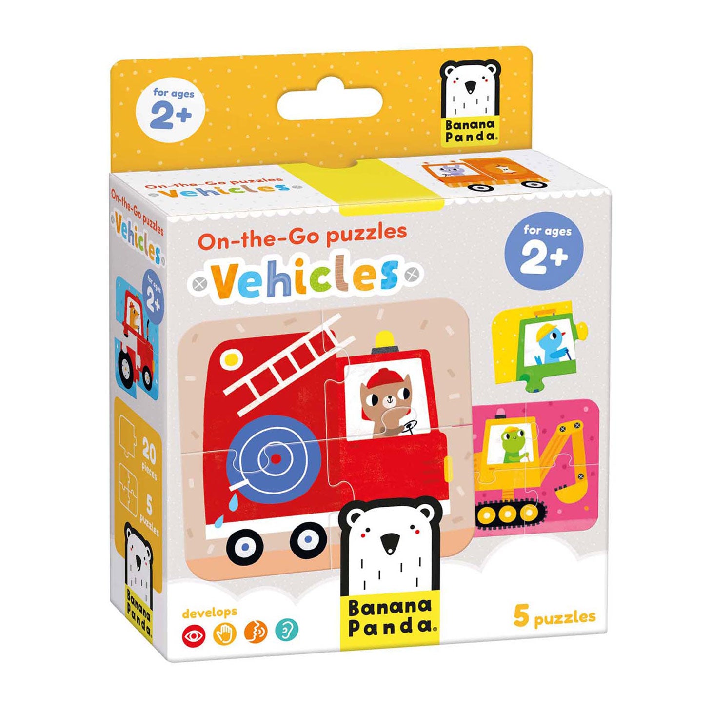 Banana Panda - On -The -Tho Puzzle Vehicles - 16st.