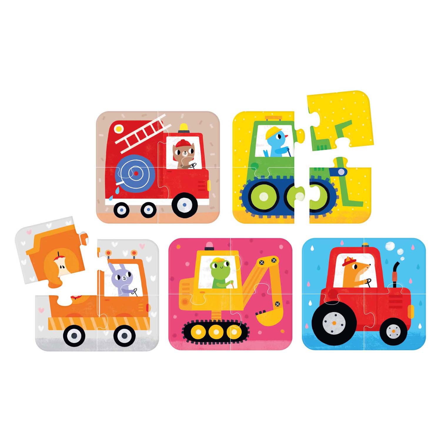 Banana Panda - On -The -Tho Puzzle Vehicles - 16st.