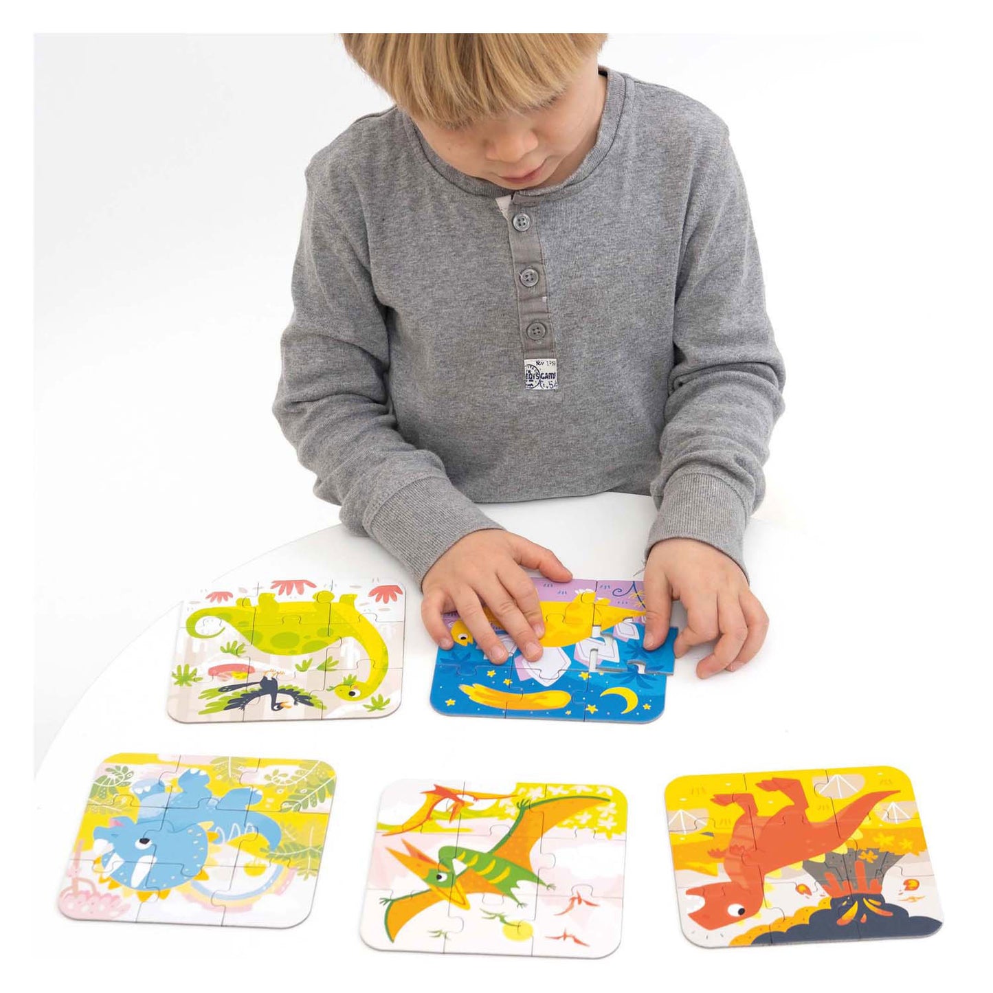 Banana Panda - On -The -Go Puzzle Dinosaurus - 16e.
