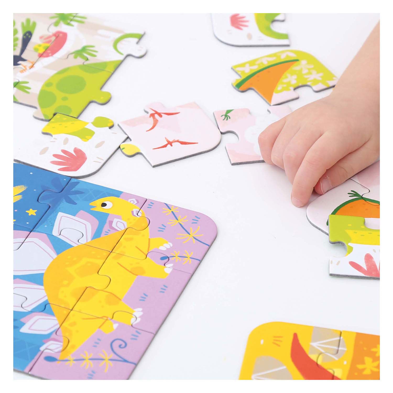 Banana Panda - On -The -Go Puzzle Dinosaurus - 16e.
