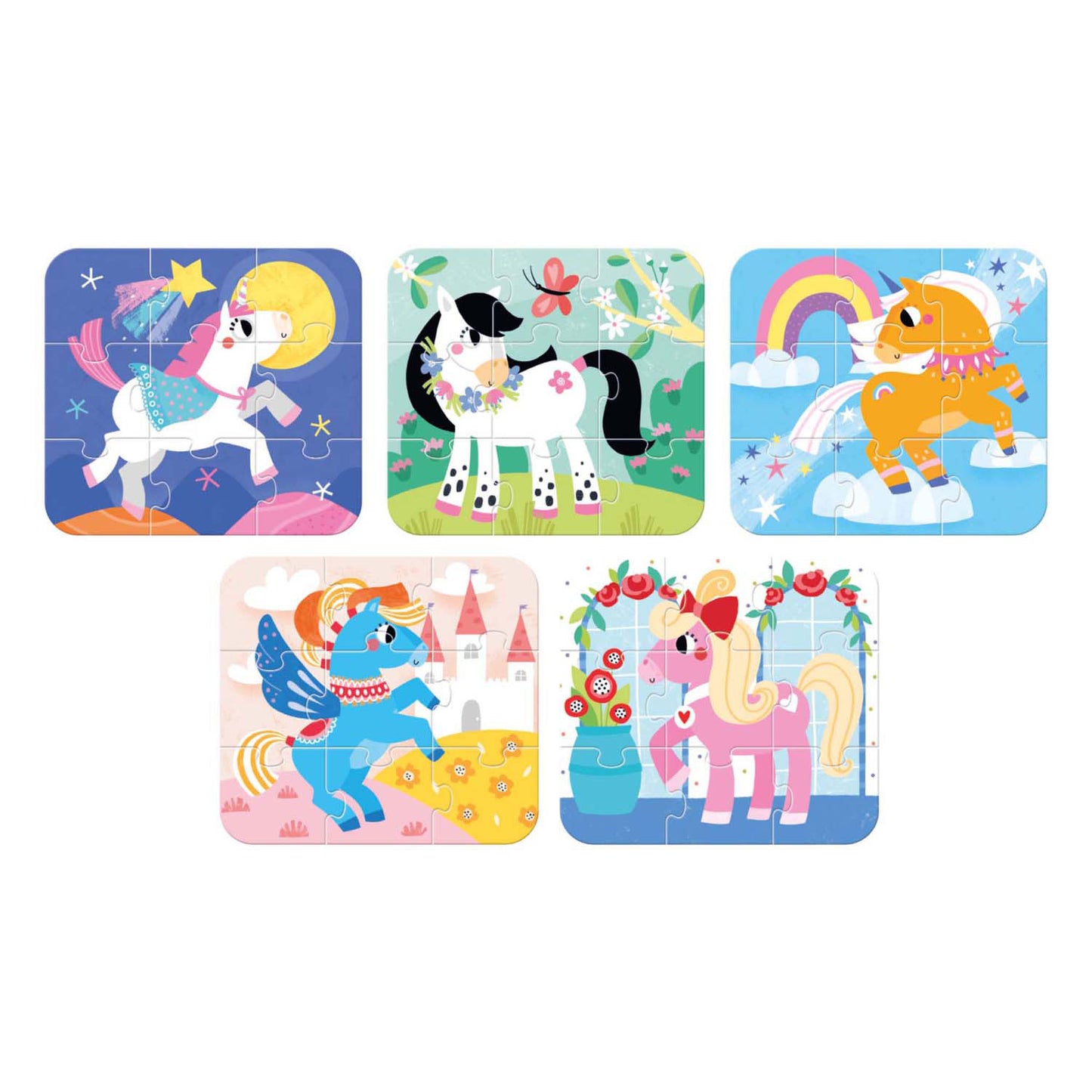 Banana Panda - sur -The -Go Puzzle Ponies - 16e.