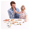 Banana Panda - Puzzles montant des animaux forestiers - 33e.