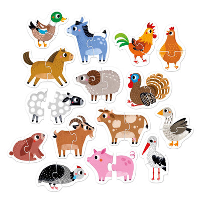Banana Panda - Rising Puzzles Farm Animaux - 33e.