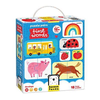 Banana Panda - Puzzle paires les premiers mots - 18dlg.