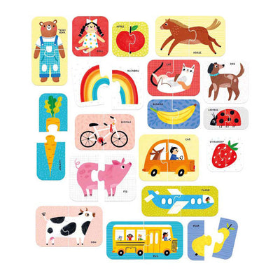 Banana Panda - Puzzle paires les premiers mots - 18dlg.