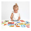 Banana Panda - Puzzle Pairs d'animaux sauvages - 18dlg.