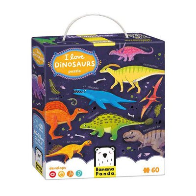 Banana Panda - I Love Dinosaurs Puzzle - 60st.
