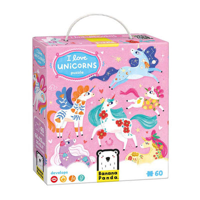 Banana Panda - I Love Unicorns Puzzle - 60st.