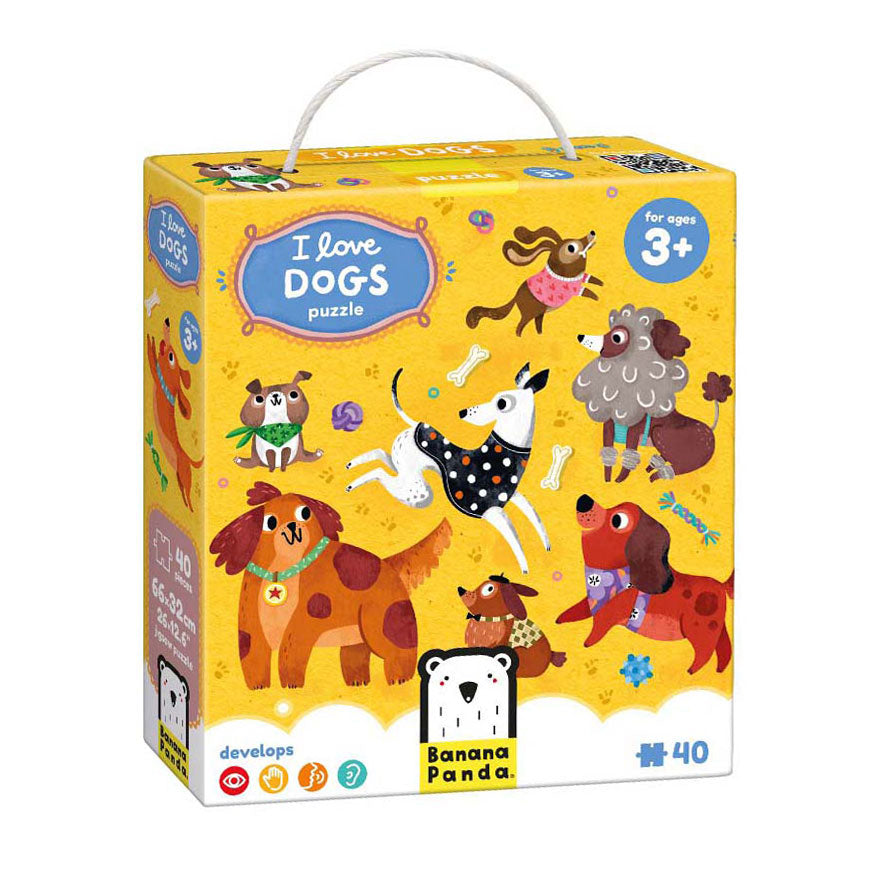 Banana Panda - I Love Dog Puzzle - 60e.