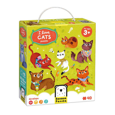 Banana Panda - I Love Cats Puzzle - 60st.