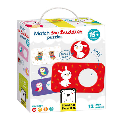 Banana Panda - Trouvez les mêmes puzzles des mêmes amis - 12e.