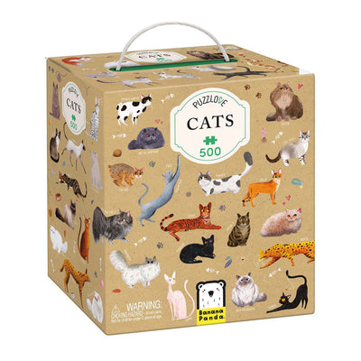 Banana Panda - Puzzlove Cats - 500ST.