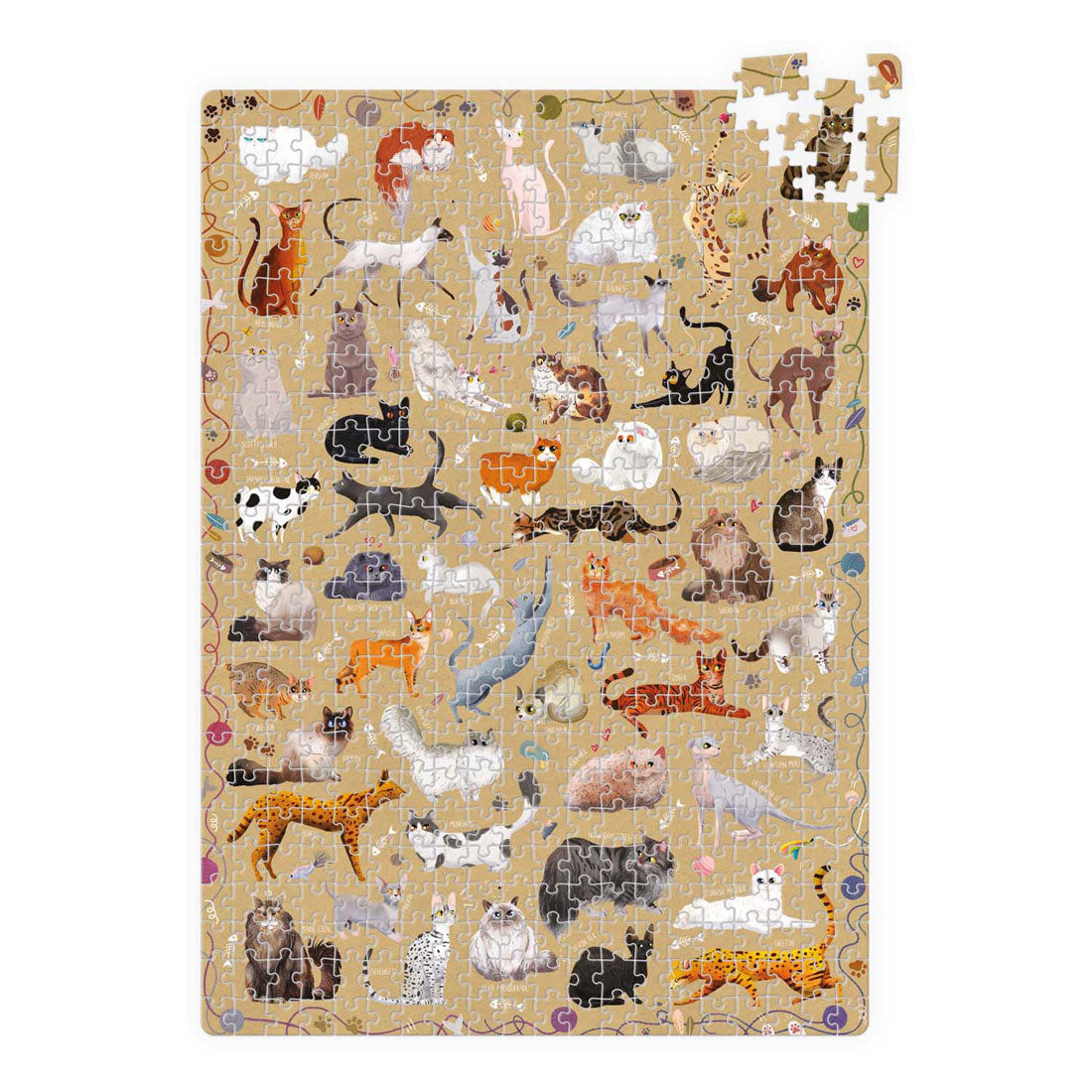 Banana Panda - Puzzlove Cats - 500ST.