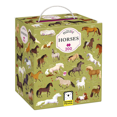 Panda banane - chevaux puzzlove - 200 pcs.