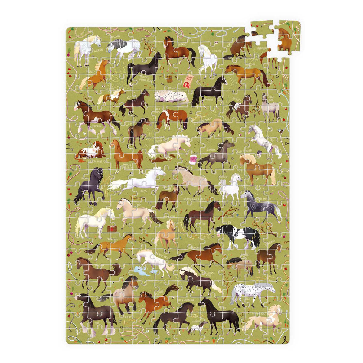 Panda banane - chevaux puzzlove - 200 pcs.