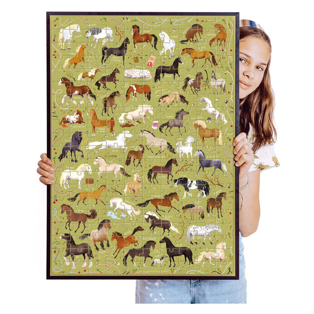 Panda banane - chevaux puzzlove - 200 pcs.