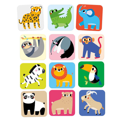 Banana Panda - Grand Game de mémoire Animaux sauvages - 24e.