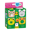 Panda banane - mes premiers puzzles - mini-animaux avec des bébés
