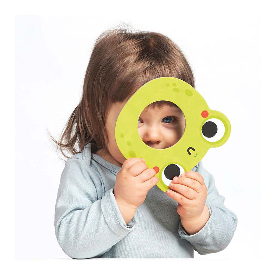 Panda banane - mes premiers puzzles - mini-animaux avec des bébés