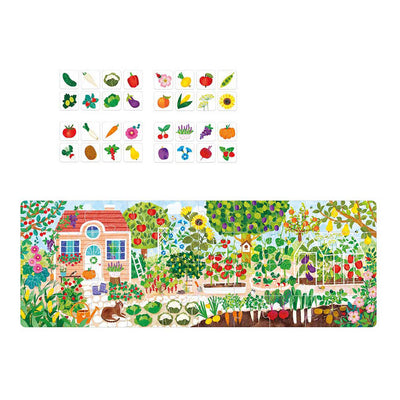 Panda banane - jardin puzzle - 40 pcs.