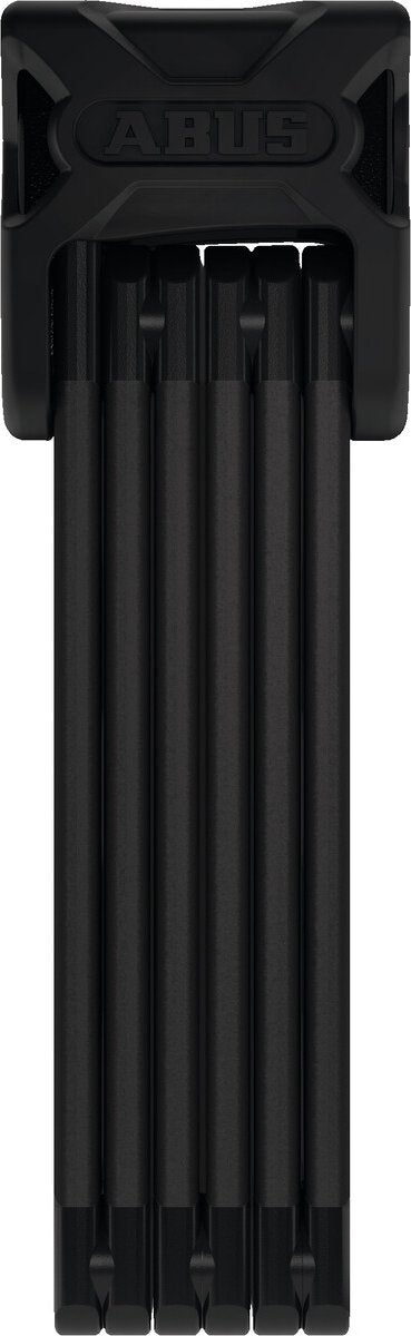 Antivol pliable Abus bordo 6000k avec sac st lock - cadenas pour vélo avec cylindre xplus pour une protection élevée contre les manipulations - niveau de sécurité 10 - longueur 90 cm