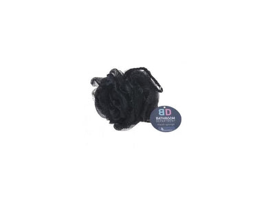 Éponge de bain Source balance en maille avec cordon noir