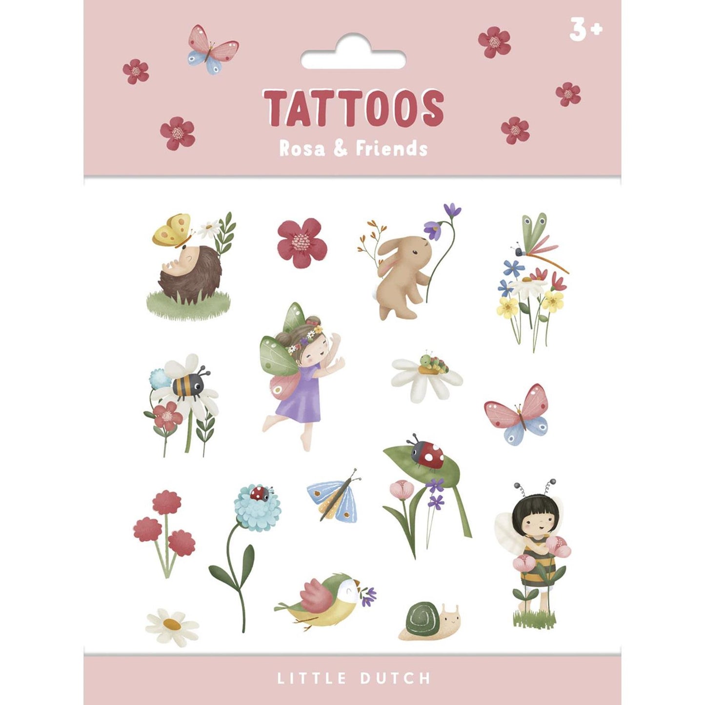 Petits tatouages hollandais Rosa Friends