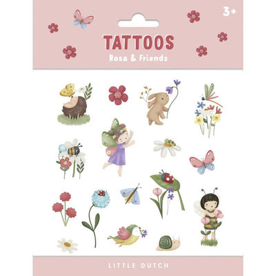 Petits tatouages hollandais Rosa Friends