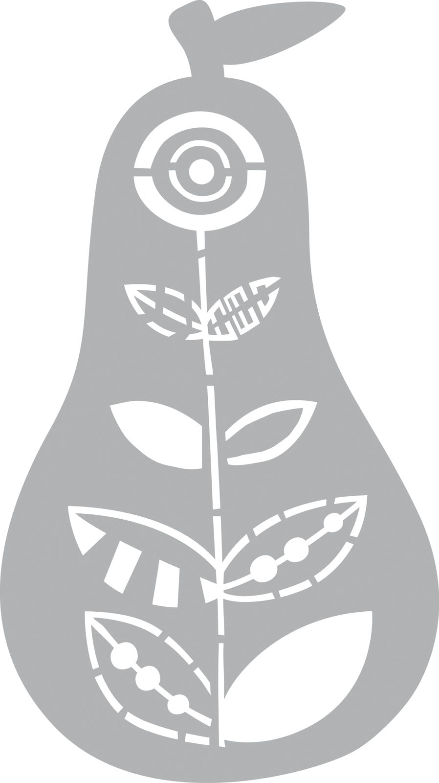 Vaessen creative • pochoir masque a5 poire